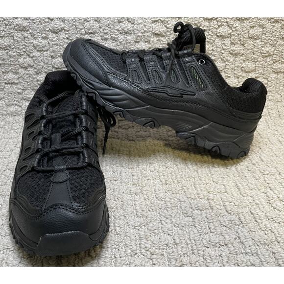 AVIA Black Mesh Elevate Sneakers Women's 8.5 NEW Memory Insole Odor Control - Picture 1 of 11